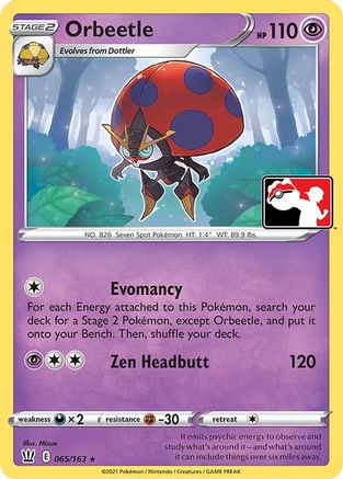Orbeetle  Prize Pack Series Cards - Rare