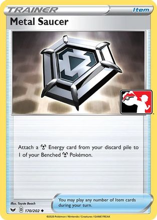 Metal Saucer  - Holofoil Prize Pack Series Cards - Uncommon