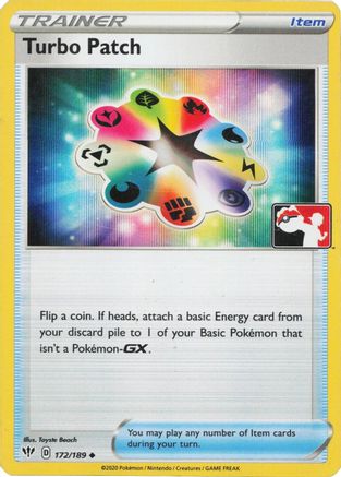Turbo Patch  - Holofoil Prize Pack Series Cards - Uncommon