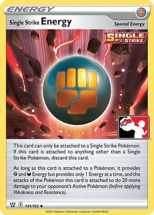 Single Strike Energy  Prize Pack Series Cards - Uncommon