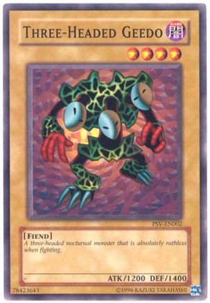 Three-Headed Geedo (PSV-EN002) - Pharaoh's Servant (Worldwide English) Unlimited
