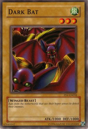 Dark Bat (PSV-EN058) - Pharaoh's Servant (Worldwide English) Unlimited