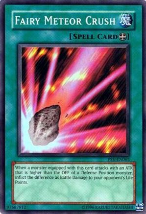 Fairy Meteor Crush (PSV-EN063) - Pharaoh's Servant (Worldwide English) Unlimited