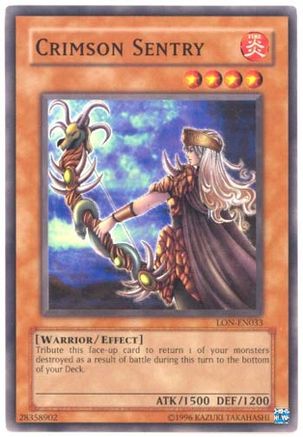 Crimson Sentry (LON-EN033) - Labyrinth of Nightmare (Worldwide English) Unlimited