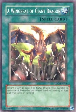 A Wingbeat of Giant Dragon (LOD-EN044) - Legacy of Darkness (Worldwide English) Unlimited
