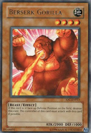 Berserk Gorilla (IOC-EN013) - Invasion of Chaos (Worldwide English) Unlimited