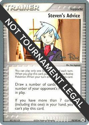 Steven's Advice - 2004 (Chris Fulop) 092  World Championship Decks - Uncommon