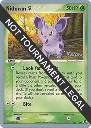 Nidoran F - 2005 (Jeremy Maron) 070  World Championship Decks - Common