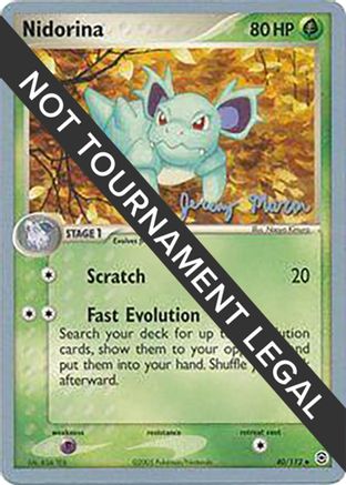 Nidorina - 2005 (Jeremy Maron) 040  World Championship Decks - Uncommon