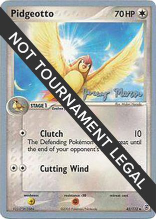 Pidgeotto - 2005 (Jeremy Maron) 045  World Championship Decks - Uncommon