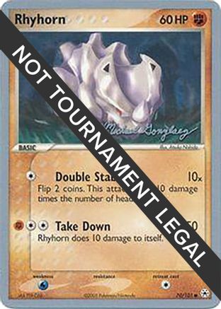 Rhyhorn - 2005 (Michael Gonzalez) 070  World Championship Decks - Common