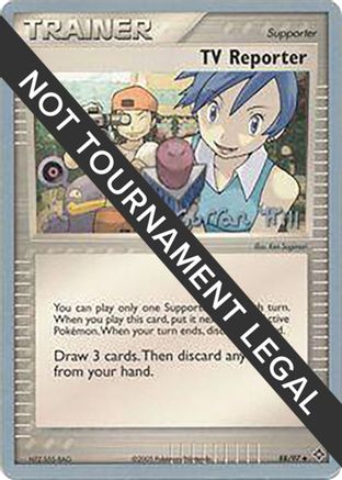 TV Reporter - 2005 (Curran Hill) 088  World Championship Decks - Uncommon