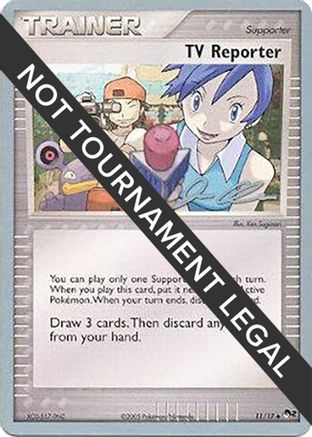 TV Reporter - 2006 (Jason Klaczynski) 011  World Championship Decks - Uncommon