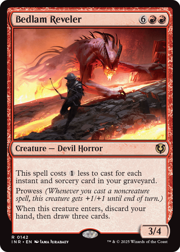 Bedlam Reveler (INR-142) - Innistrad Remastered Foil