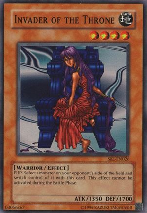Invader of the Throne (SRL-EN026) - Spell Ruler (Worldwide English) Unlimited