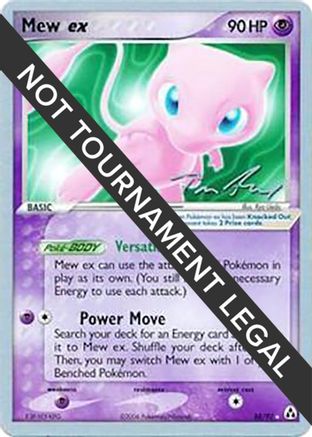 Mew ex - 2007 (Tom Roos) 088  World Championship Decks - Rare