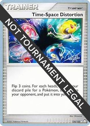 Time-Space Distortion - 2008 (Paul Atanassov) 124  World Championship Decks - Holo Rare