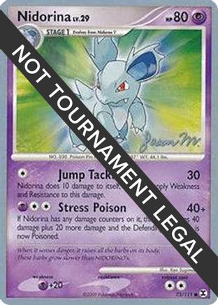 Nidorina - 2009 (Jason Martinez) 073  World Championship Decks - Common
