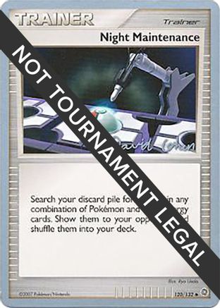 Night Maintenance - 2009 (David Cohen) 120  World Championship Decks - Uncommon