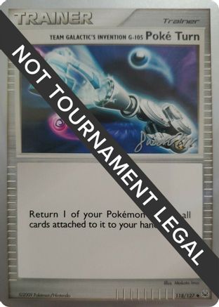 Team Galactic's Invention G-105 Poke Turn - 2009 (Jason Martinez) 118  World Championship Decks - Uncommon