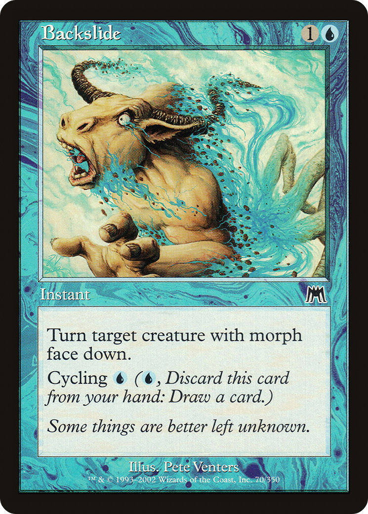 Backslide (ONS-070) - Onslaught Foil