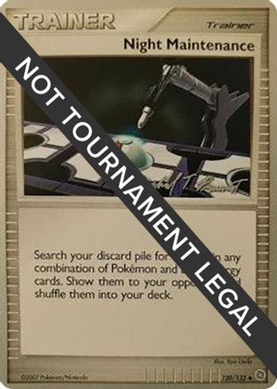 Night Maintenance - 2010 (Michael Pramawat) 120  World Championship Decks - Uncommon