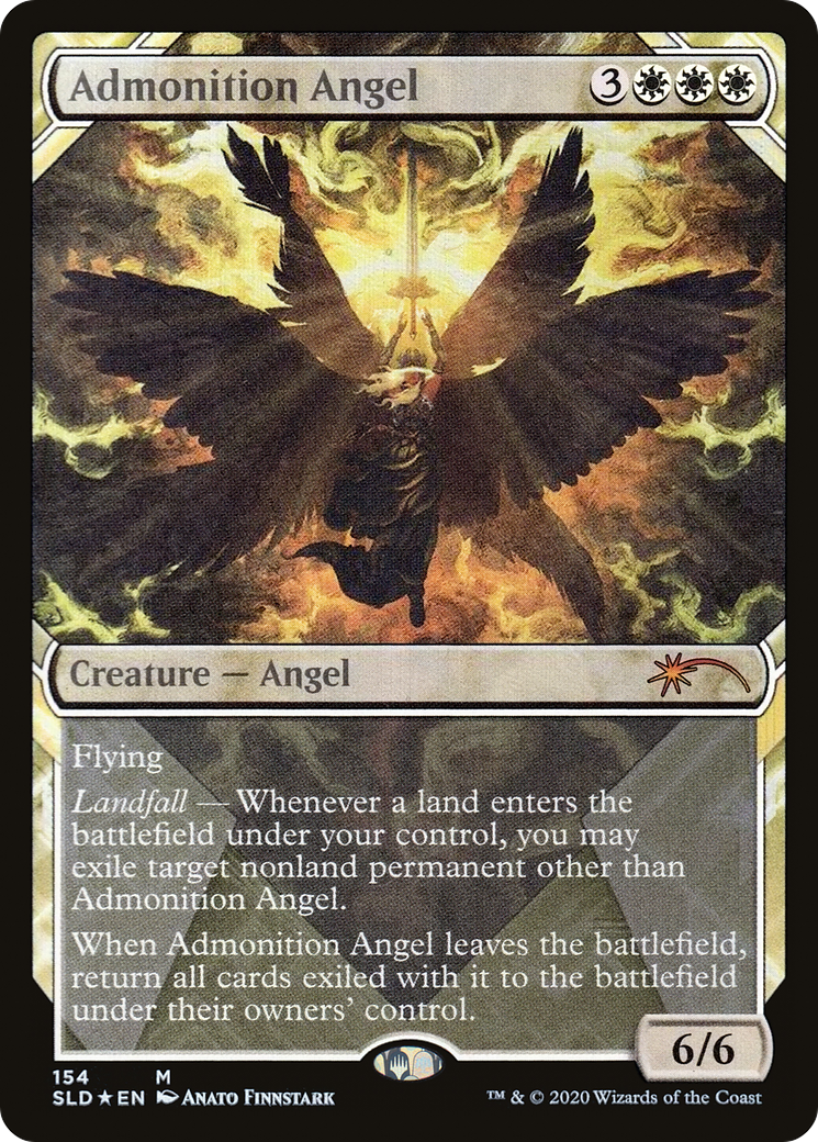 Admonition Angel (SLD-154) - Secret Lair Drop: (Showcase)
