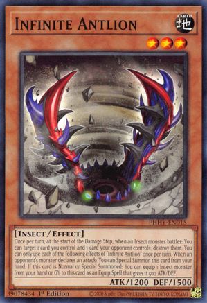 Infinite Antlion (PHHY-EN015) - Photon Hypernova 1st Edition