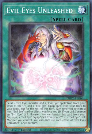Evil Eyes Unleashed (PHHY-EN068) - Photon Hypernova 1st Edition