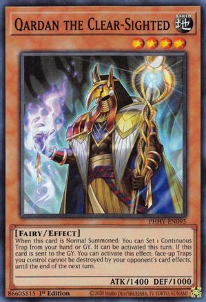 Qardan the Clear-Sighted (PHHY-EN095) - Photon Hypernova 1st Edition