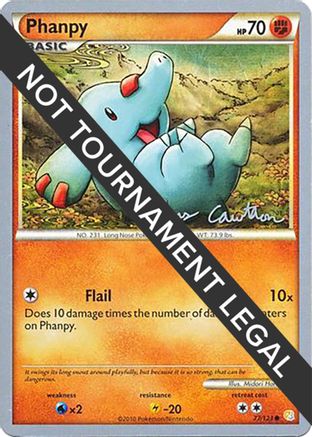 Phanpy - 2011 (Ross Cawthon) 077  World Championship Decks - Common