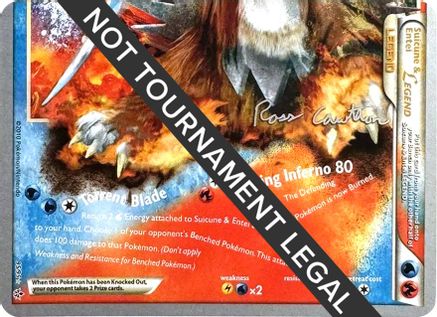 Suicune & Entei Legend LEGEND (95) (95) - 2011  095  World Championship Decks - Holo Rare