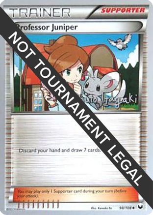 Professor Juniper - 2012 (Shuto Itagaki) 098  World Championship Decks - Uncommon