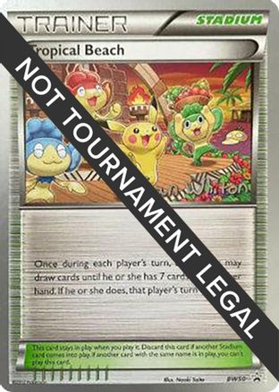 Tropical Beach - 2013 (Ian Whiton) BW50  World Championship Decks - Promo