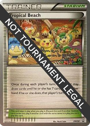 Tropical Beach - 2013 (Clement Lamberton) BW50  World Championship Decks - Promo