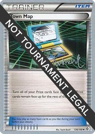 Town Map - 2014 (Andrew Estrada) 136  World Championship Decks - Uncommon