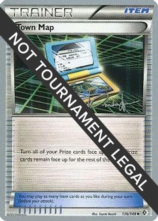 Town Map - 2014 (Trent Orndorff) 136  World Championship Decks - Uncommon