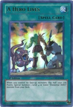 A Hero Lives (GENF-EN098) - Generation Force Unlimited