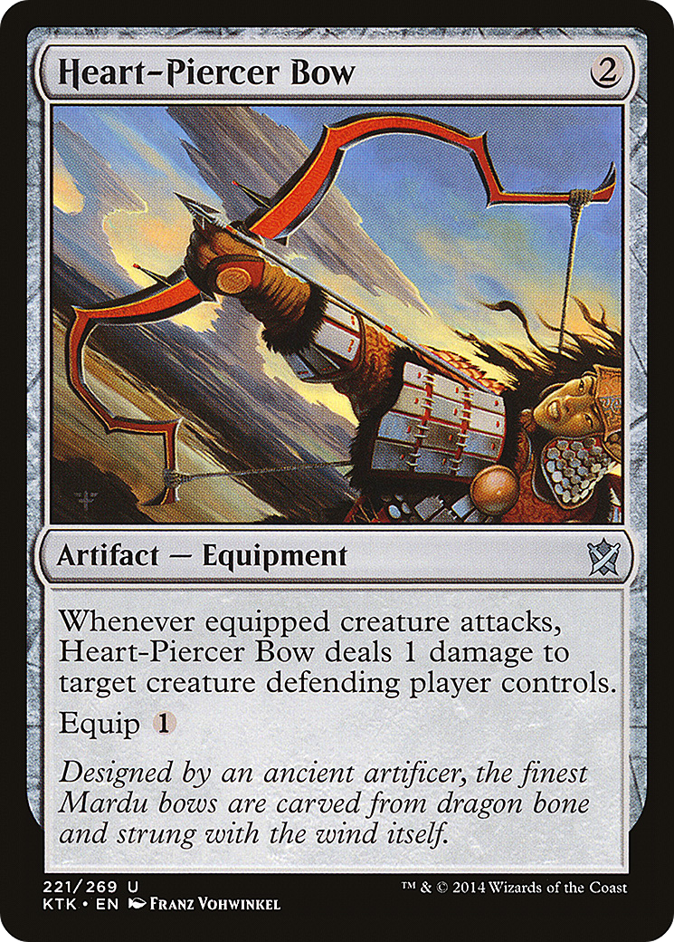 Heart-Piercer Bow (KTK-221) - Khans of Tarkir Foil