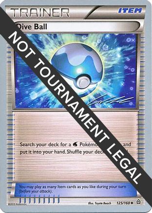 Dive Ball - 2016 (Cody Walinski) 125  World Championship Decks - Uncommon