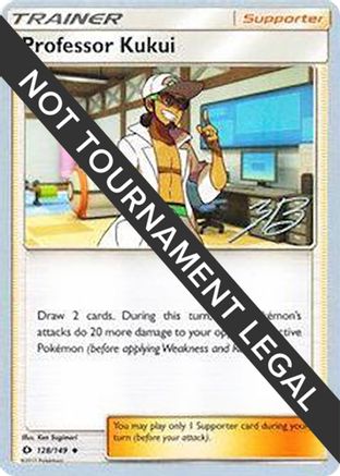 Professor Kukui - 2017 (Zachary Bokhari) 128  World Championship Decks - Uncommon