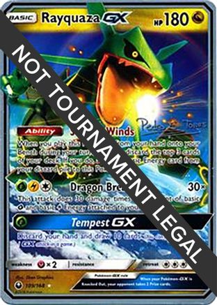 Rayquaza GX - 2018 (Pedro Eugenio Torres) 109  World Championship Decks - Ultra Rare