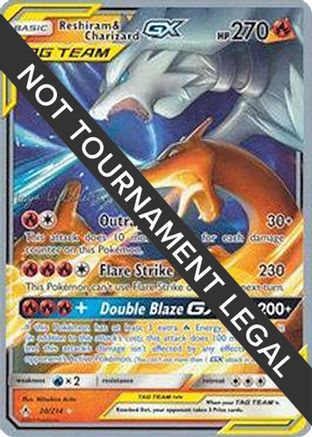 Reshiram & Charizard GX (Kaya Lichtleitner) 020  World Championship Decks - Ultra Rare