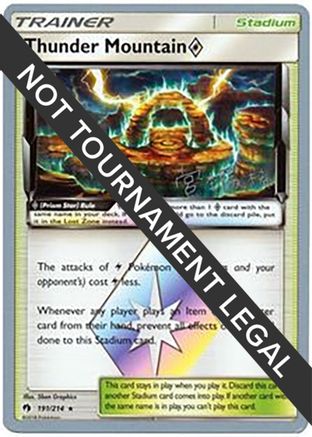 Thunder Mountain Prism Star - 2019 (Haruki Miyamoto) 191  World Championship Decks - Prism Rare