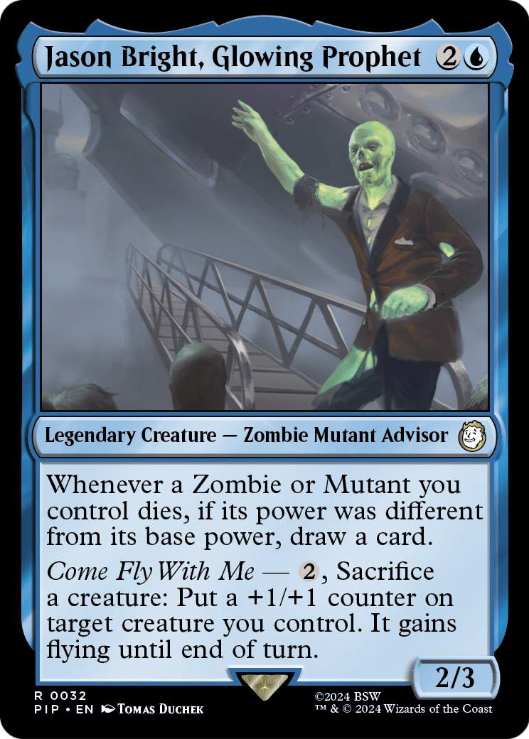 Jason Bright, Glowing Prophet (PIP-032) - Fallout