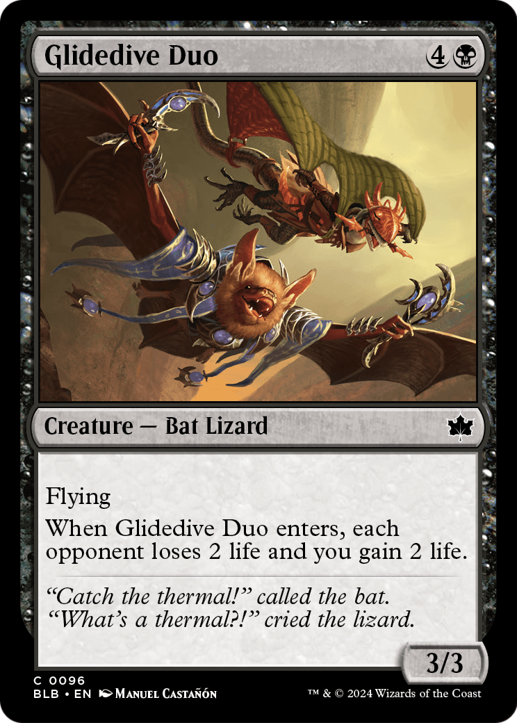 Glidedive Duo (BLB-096) - Bloomburrow