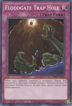 Floodgate Trap Hole (SDBT-EN032) - Structure Deck: Beware of Traptrix 1st Edition