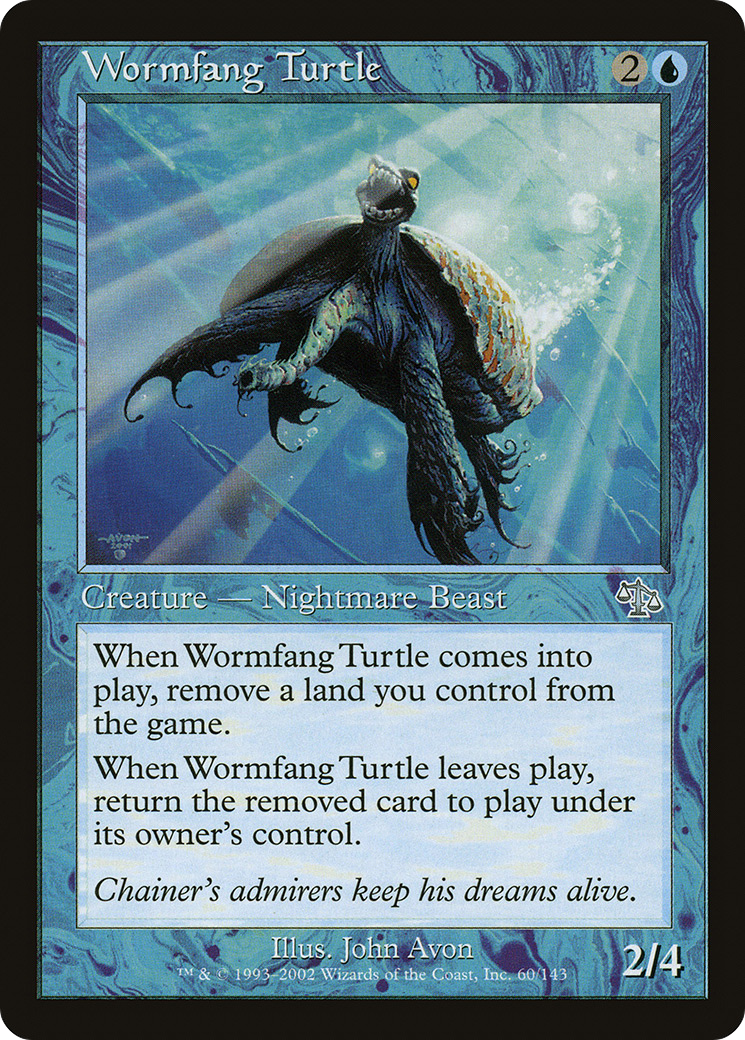 Wormfang Turtle (JUD-060) - Judgment Foil