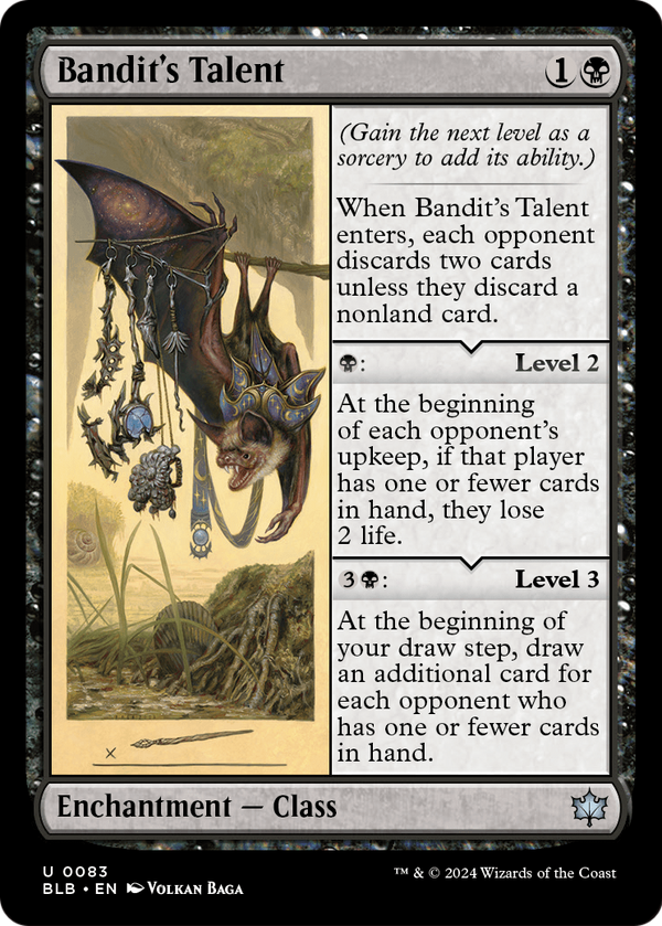 Bandit's Talent (BLB-083) - Bloomburrow