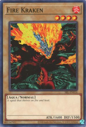 Fire Kraken (SRL-EN014) - Spell Ruler (25th Anniversary Edition) Unlimited